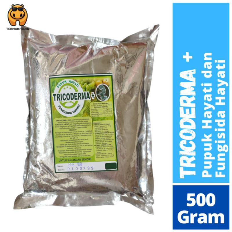 Jual Pupuk Tricoderma 500gr Pupuk Organik Tanaman Tricoderma Pupuk Hayati Pupuk Organik 