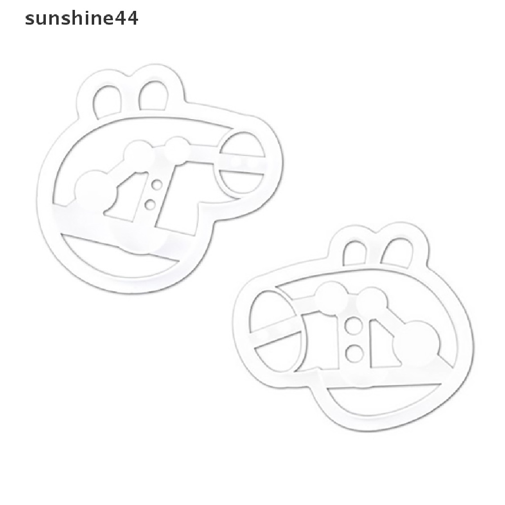 Sunshine 1Pc Cetakan Kue Kering Kartun Babi Fondant Cetakan Kue Decorag Tools.