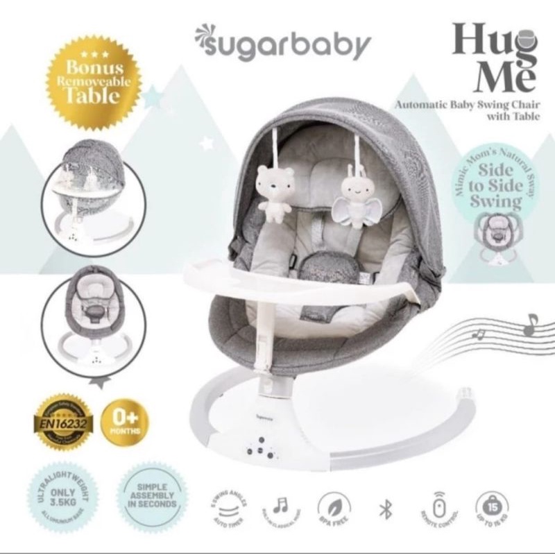 Sugar Baby Swing Chair, Swing Bed Automatic, Hug Me Swing Bed K Series / Swing Chair K Series