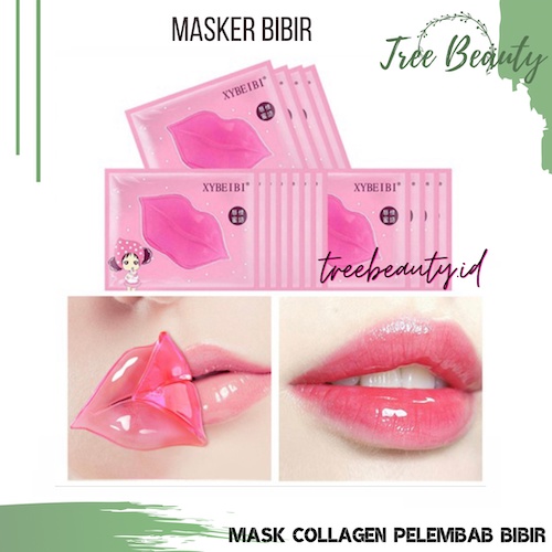 Pelembab Bibir Lip Mask Collagen Nourish Masker Lips Mask