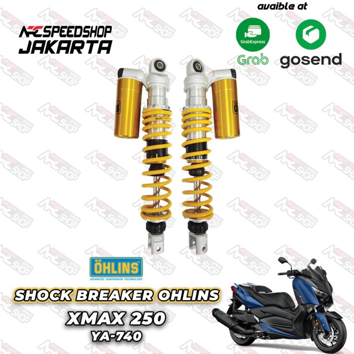 Shockbreaker Ohlins & Spring Kit Yamaha Xmax 250 Set Ohlins Original #Original