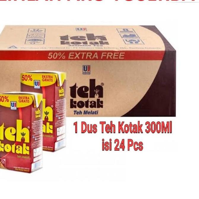 

✴ TEH KOTAK ULTRA JASMINE 300 ML - ( 1 DUS ISI 24 PCS) ➨