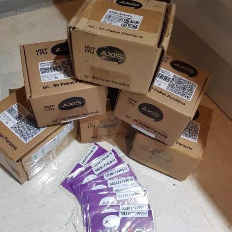 Kartu Perdana Sp Axis/XL 0k Perdana kuota 3GB 30 Hari zona BBOY Siap Tempur Murah