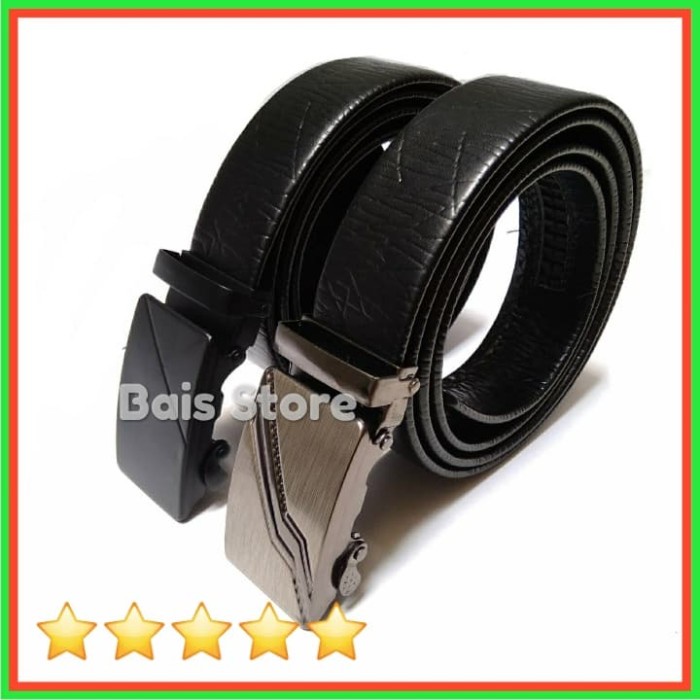 Ikat Pinggang Ikat Pinggang Rel Jumbo Sabuk Resleting Gesper Big Size Pria 140Cm