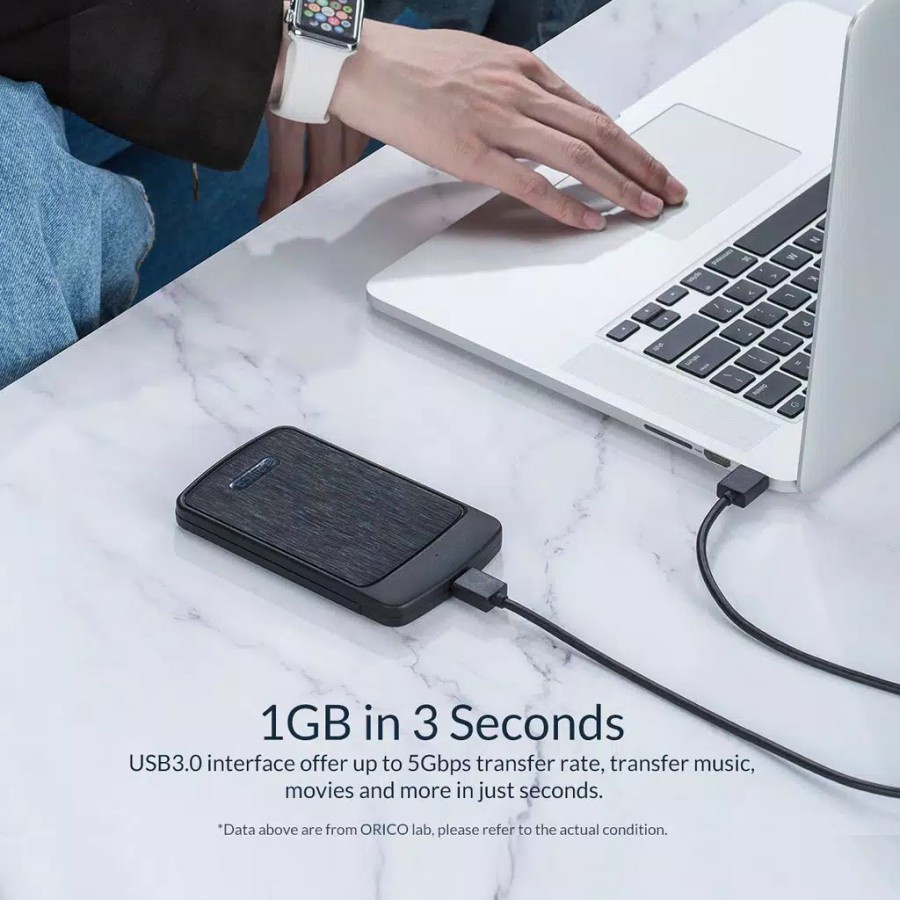 Case HDD ORICO 2020U3 2.5-Inch Hard Drive Enclosure Casing Harddisk