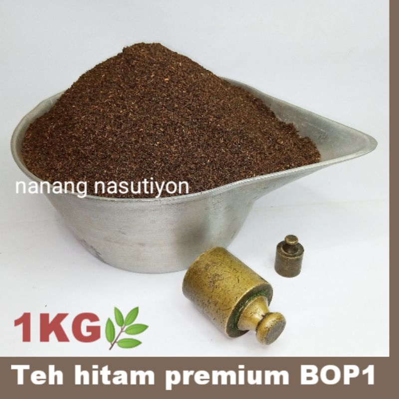 

BLACK TEA TEH HITAM BUBUK PREMIUM BOP1 TARIK CELUP ES TEH TAMBI WONOSOBO 1KG