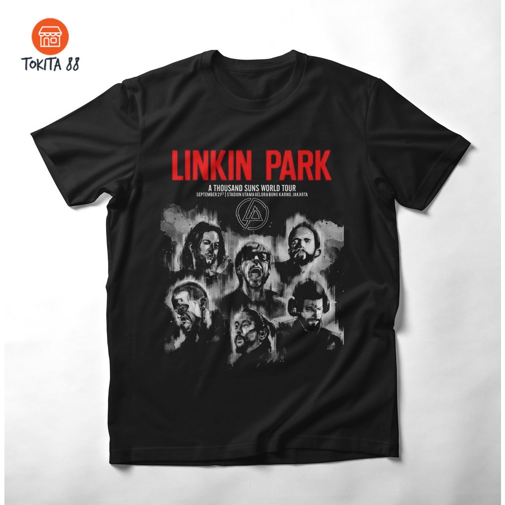 Kaos band LINKIN PARK Premium tshirt LINKIN PARK, kaos music, kaos distro pria