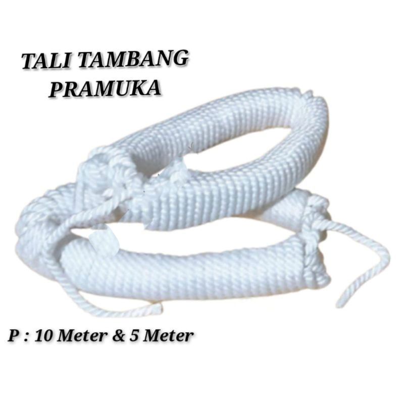 

TALI TAMBANG PRAMUKA MARLON 5 METER 10 METER 20 METER