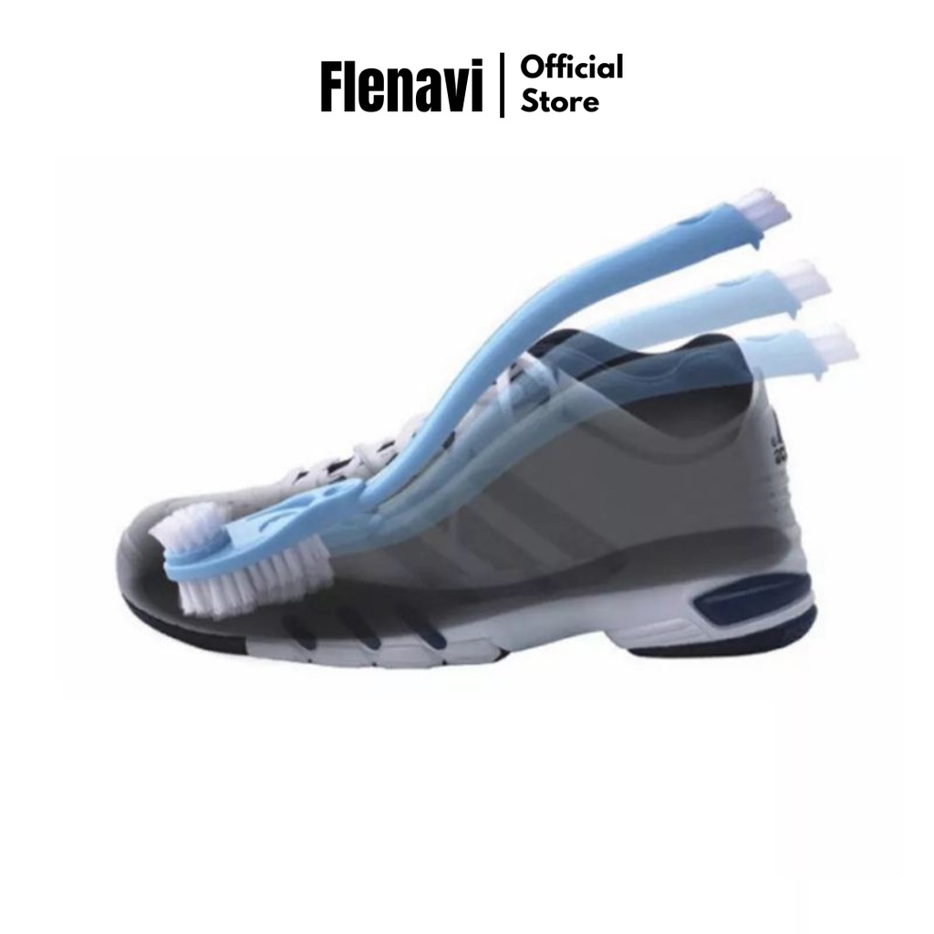 Flenavi Inshole Brush Shoe Sikat Sepatu Bagian Dalam Serbaguna 3 in 1