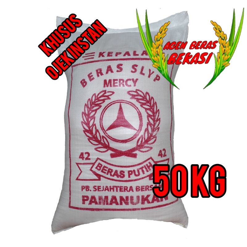 

BERAS PERAK/PERA PADANG SUPER CAP MERCY 50KG MURAH