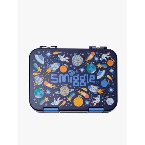Smiggle Original Sky Hi Medium Happy Bento Lunch Box - 447353NAV
