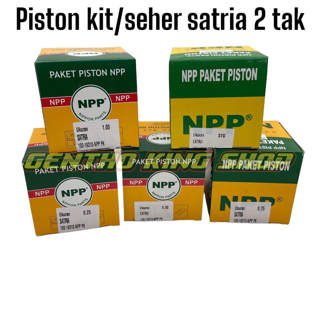 PISTON KIT /SEHER SATRIA 2 TAK NPP