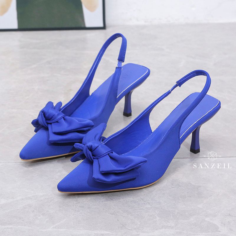 0189 Sanzeil Ginee - Sandal Heels Wanita sandal Heels Pita Heels Wanita Elegan Casual