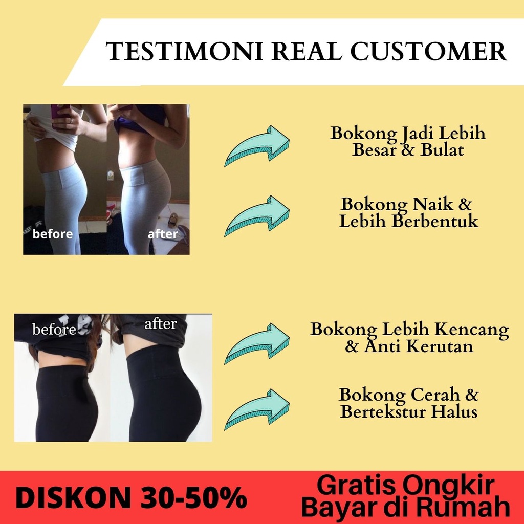 PEMBESAR BOKONG WANITA PERMANEN PEMUTIH BOKONG VIENNA HERBAL BUTTOCK CREAM 80ML CICA+ SOLUTION KRIM BOKONG PERAWATAN TUBUH LAINNYA