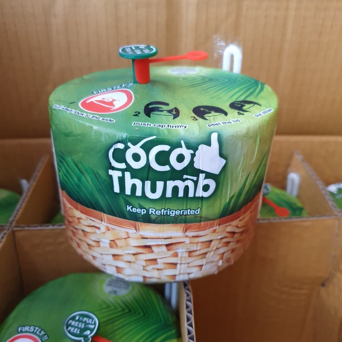 

Buah Kelapa Muda Thailand Coco Thumb Fresh Coconut 12 Pcs