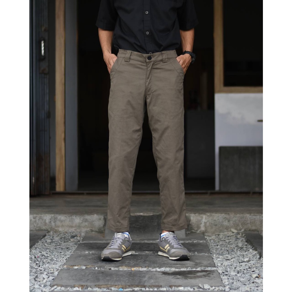 Celana Sirwal Fatih Chinos by Owais Ankle Pants Laa Isbal