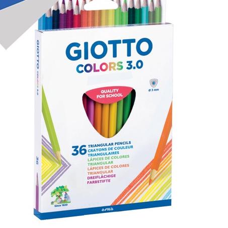 

Recomend케 Giotto Colors 3.0 Triangular - Pensil Warna 36 Warna