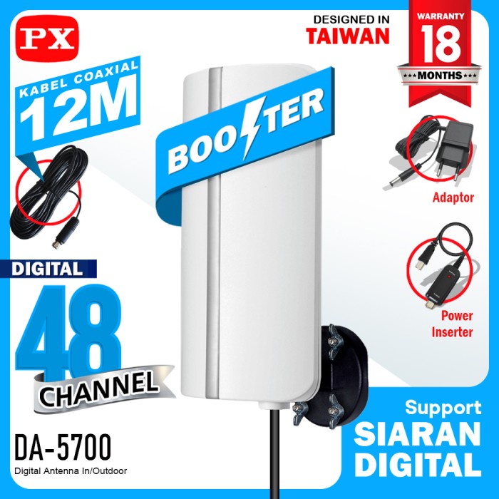 Antena Antena Tv Digital Indoor/Outdoor Px Da-5700