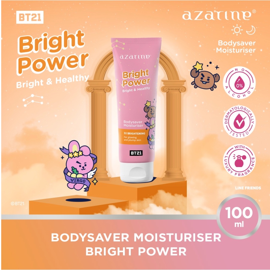 Azarine x BT21 Body Saver Moisturizer 100ML