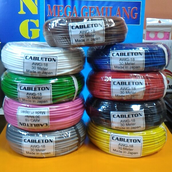 Kabel AWG 18 - 1 roll 100 meter
