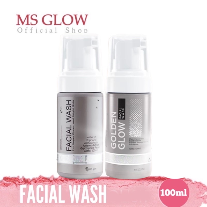 FACIAL WASH MS GLOW/ GOLDEN FACIAL WASH MS GLOW