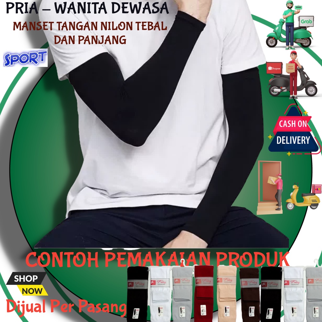 Manset Tangan/Manset Tangan Wanita/Manset Tangan Pria/Mangset/Manset Tangan Hijab/Manset Wanita