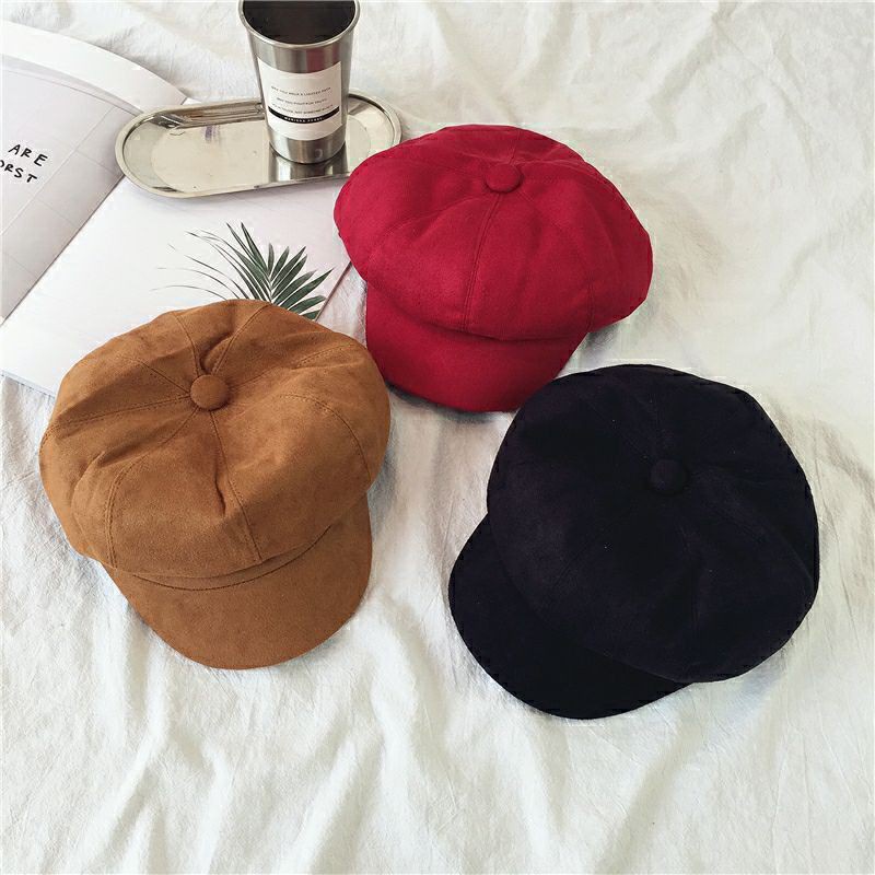 Topi Newsboy Pria Apolo Dewasa Model Beret Klasik