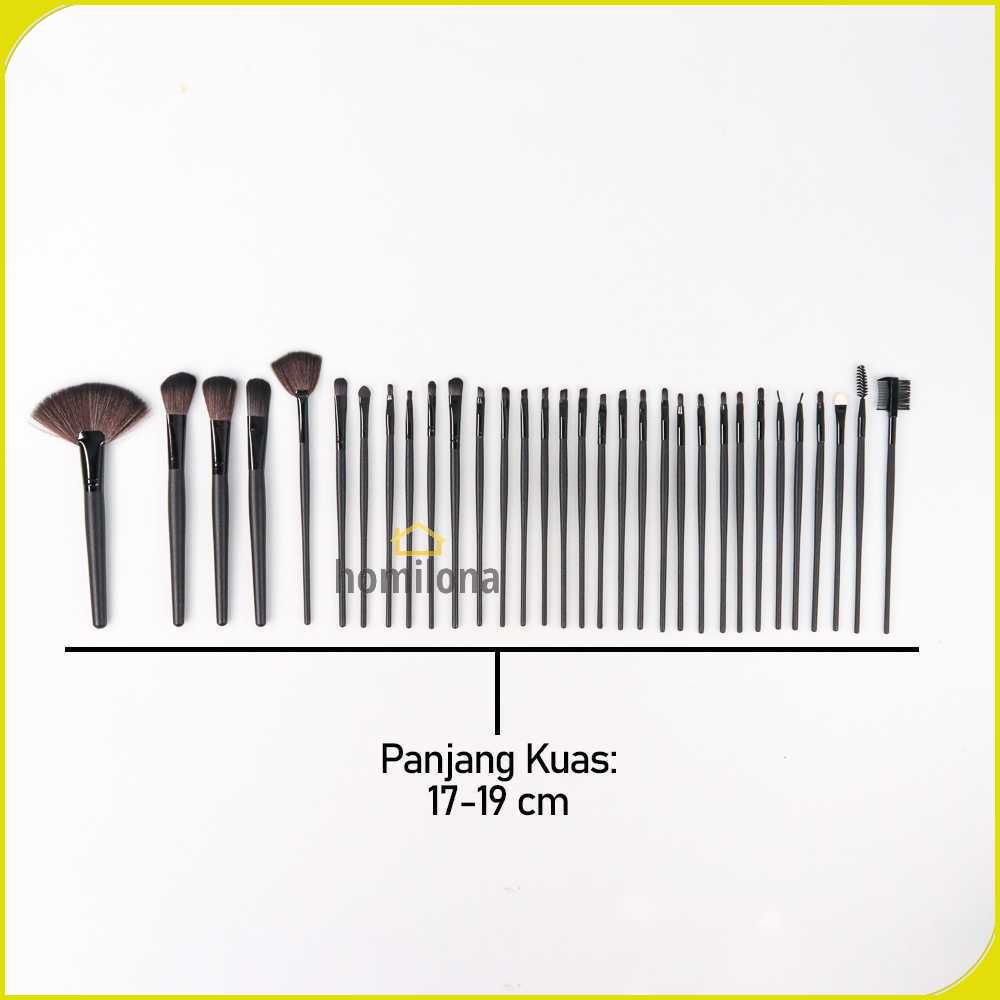 Biutte.co Brush Make Up 32 Set dengan Pouch - MAG5168