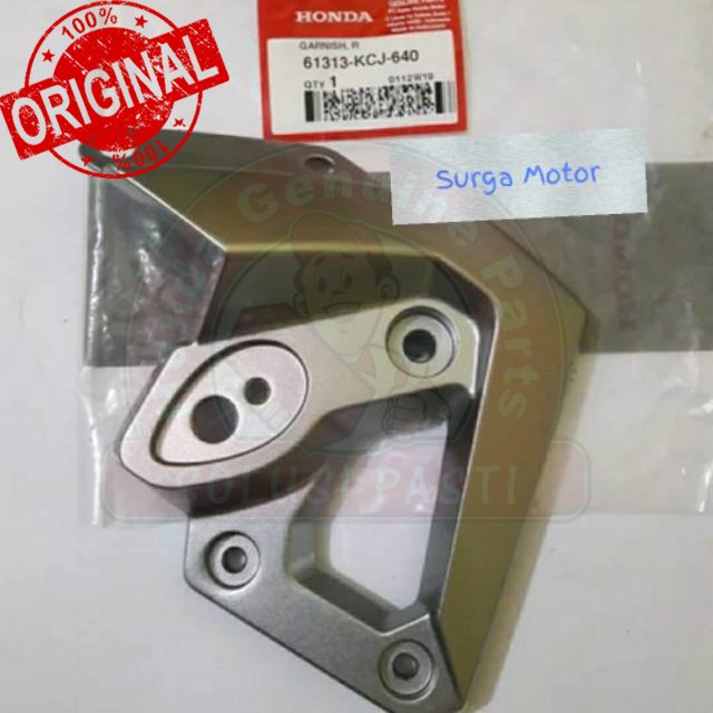 `Original ❕ Garnish Kupingan Visor dudukan lampu sein riting Tiger Revo Kanan 61313-KCJ-640 61313KCJ