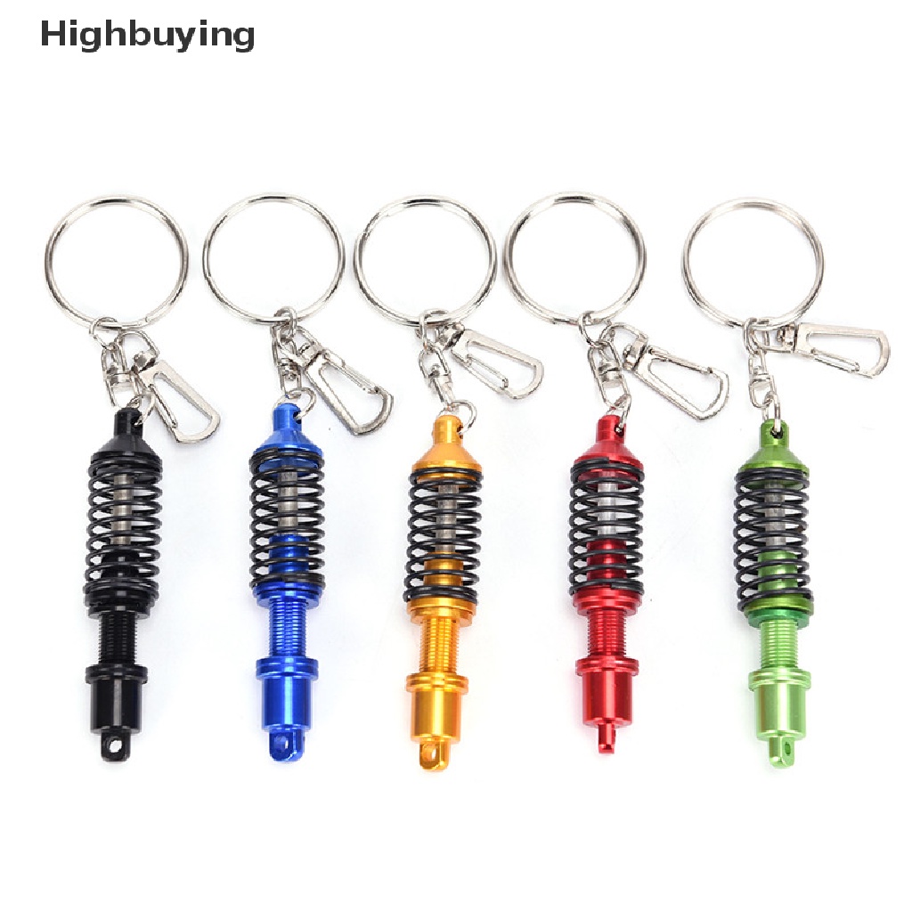 Hbid Coilover Damper Suspensi Shock Absorber Keychain Keyring Gantungan Kunci Adjust Glory