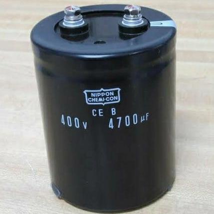 Elco Kapasitor Nippon Chemicon - 4700Uf 4700 4700Mdf 400Vdc 400V 400