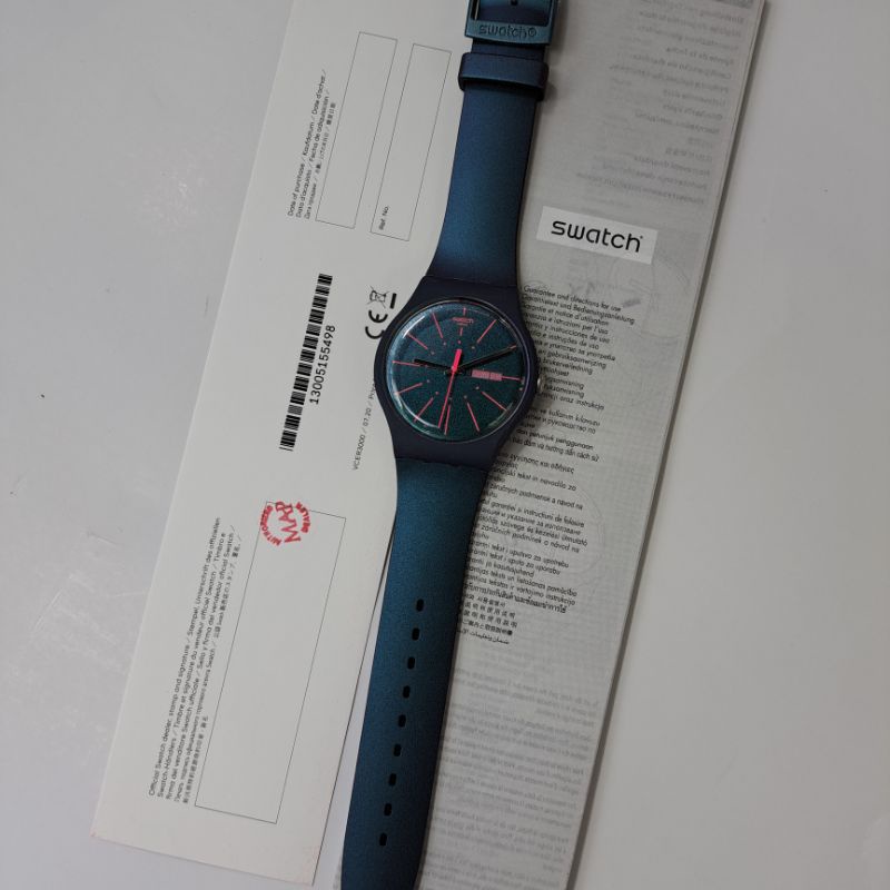 Swatch SUON708-Jam Tangan Pria New Gentleman Original