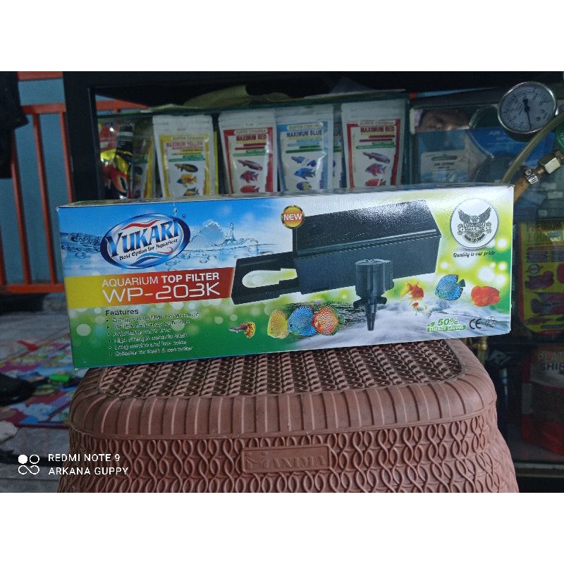 aquarium top filter yukari WP-203K