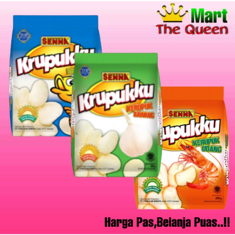 

SENNA KRUPUKKU rasa bawang,ikan,udang 200gr