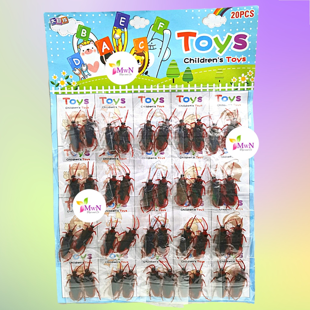 MWN Mainan Kecoa Plastik Mainan Jahil / Prank toys kecoa Palsu