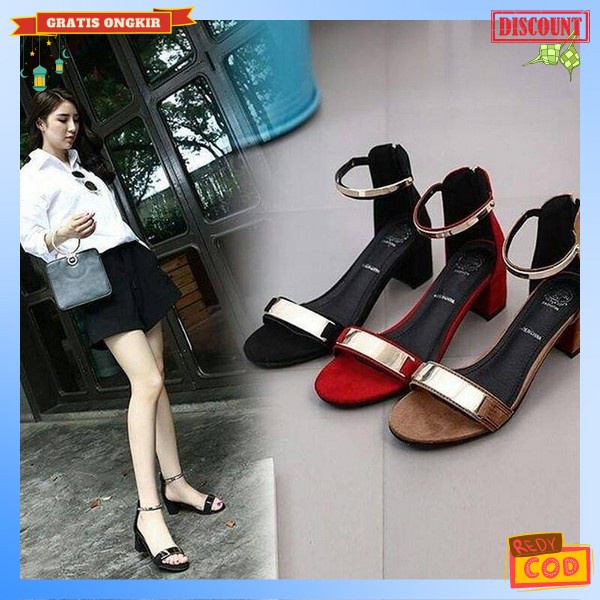 Srandal Hak Tinggi Waita Murah Haighhill Remaja Kekinian Sepatu Kerja Hak Tiggi Highils Korean Style