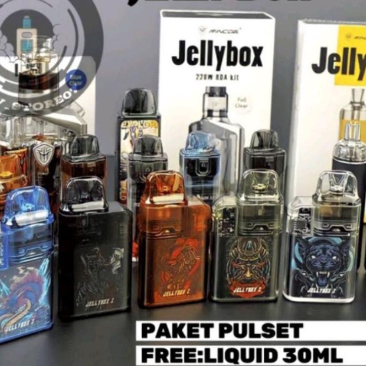 Terbaru (COD) (COD) elektronik kecil lainnya SF5 vapee vapoor jelly box full sett  original hobi.. Harga Terjangkau My one jaya