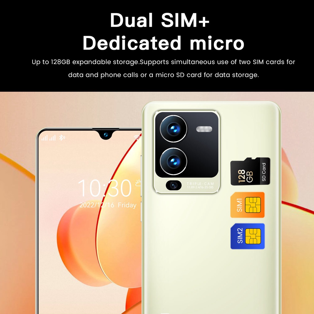 HP murah Y22 Y21A RAM 6GB+2GB ExtenDed ROM 128GB Baterai 5000mAh Prosesor Helio G85 50MP Camera GARANSI RESMI Handphone y21 terbaru COD Free Airbag packaging aman untuk pengiriman jarak jauh