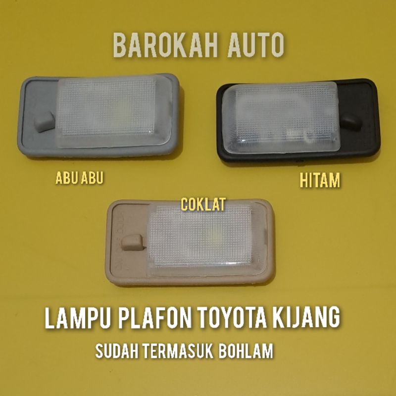 lampu plafon lampu kabin interior tengah toyota kijang super grand kapsu corolla dx