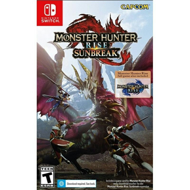 Monster Hunter Rise Full Game + Subreak Dlc (Digital Download)