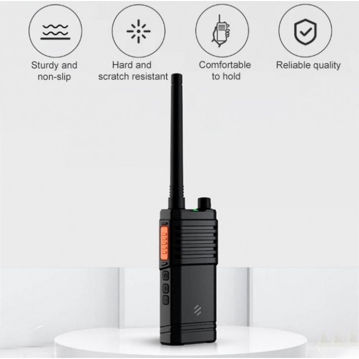 BEEBEST A108 - Mini Portable Handy Radio Walkie Talkie 16 Channels 5W