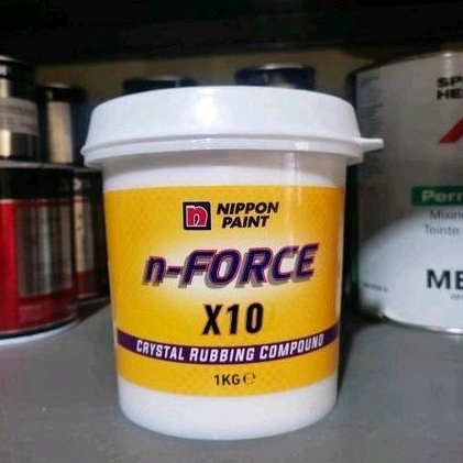 Crystal Rubbing Compound N-Force X10 Nippon Paint 1kg