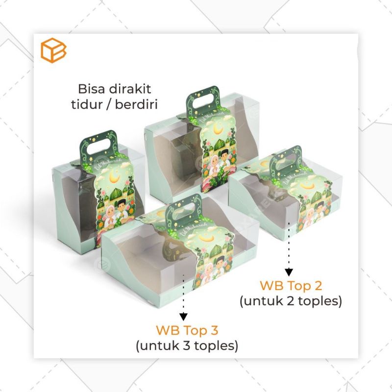 DUS KUE  LEBARAN IDUL FITRI - WB 02