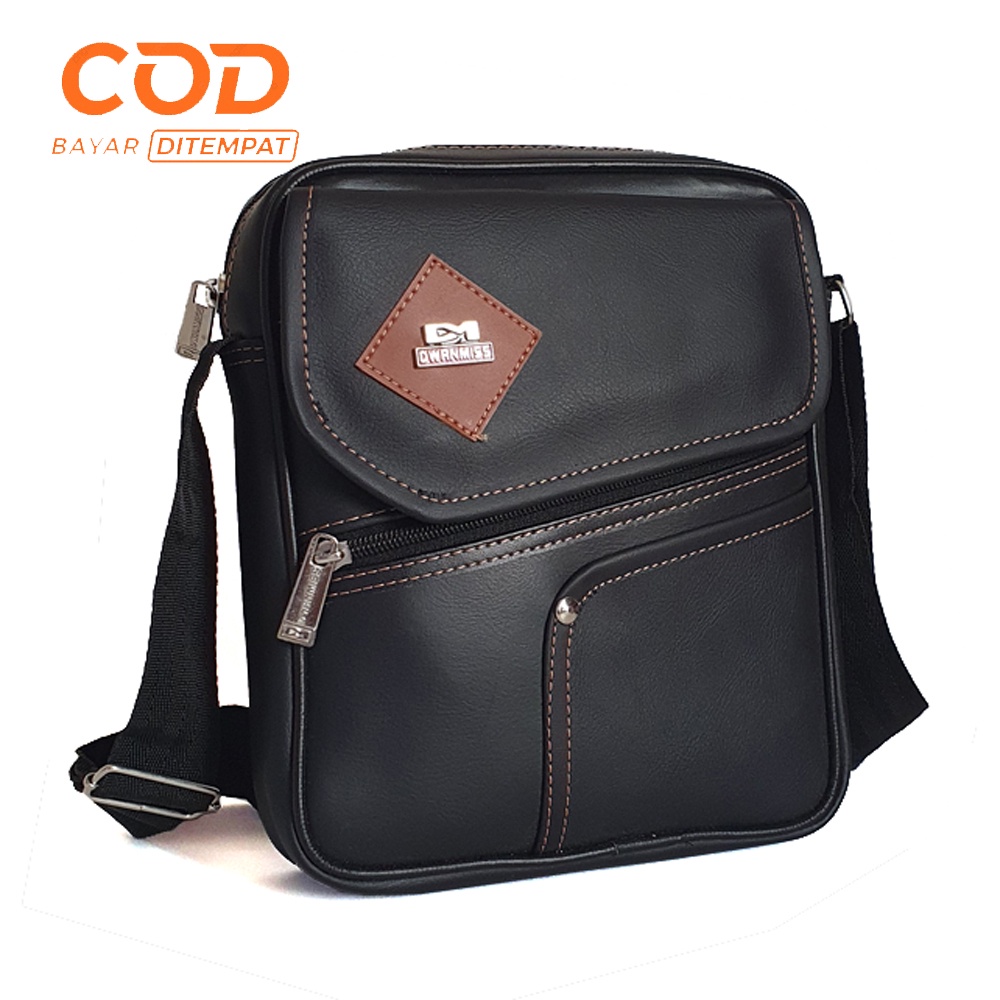 Tas Selempang Pria DWANMISS dm0223 Tas Kulit Tas Pria Slingbag Tas Kurir Tas Fashion