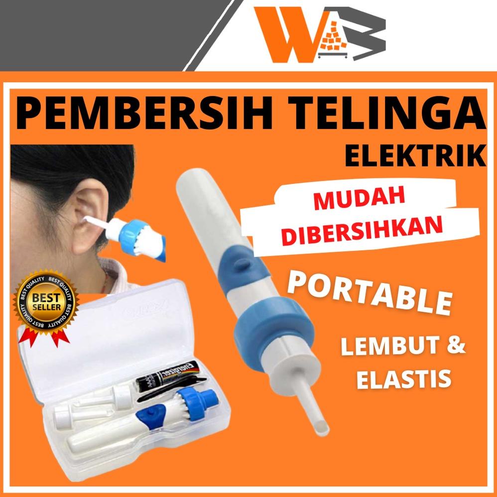 Alat Pembersih Telinga Elektrik Korek Kuping Elektrik Pembersih Kotoran Telinga Vacum D30