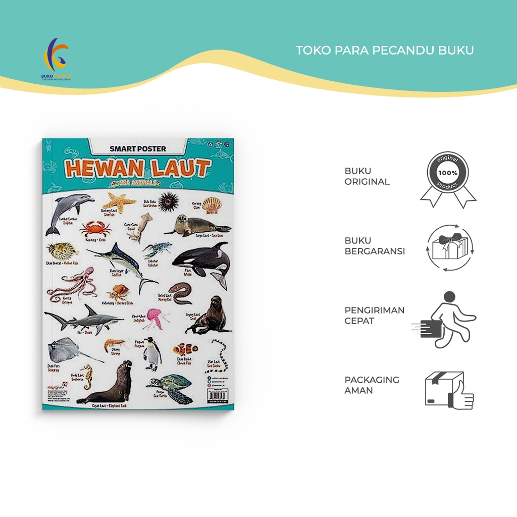 

Poster - Smart Poster Hewan Laut - Ruang Kata - BukuKaluku.Surabaya