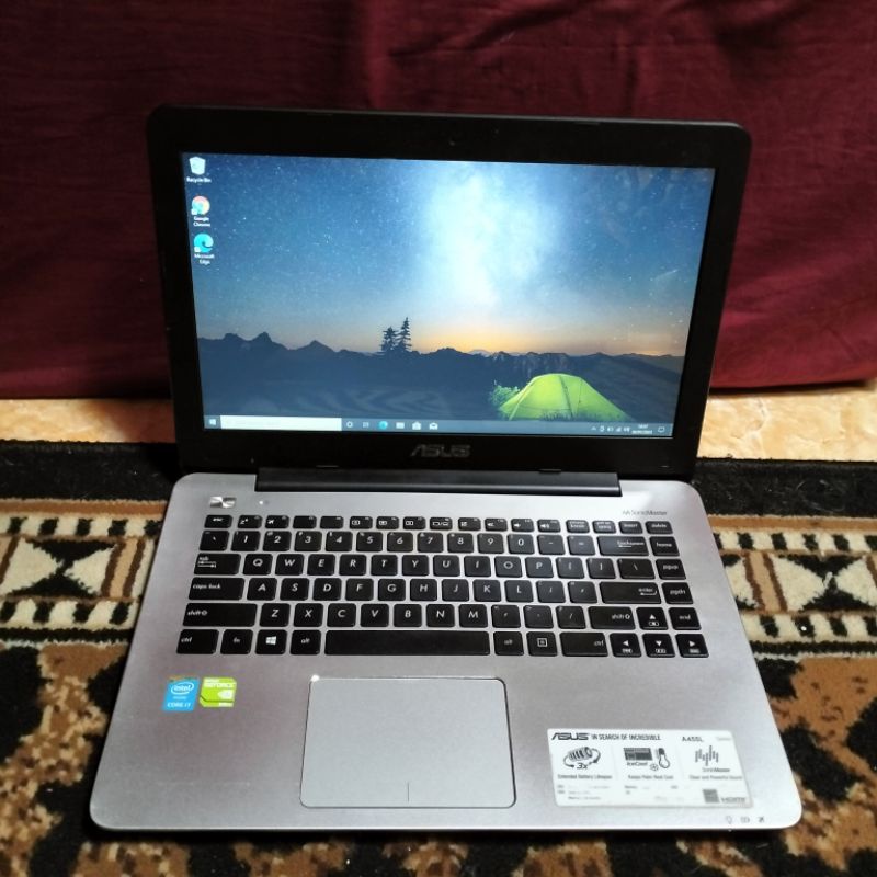 Laptop Asus A455L, Core i7-5500U, Doblevga Nvidia GeForce 940, Ram 8Gb, HDD 1Tb