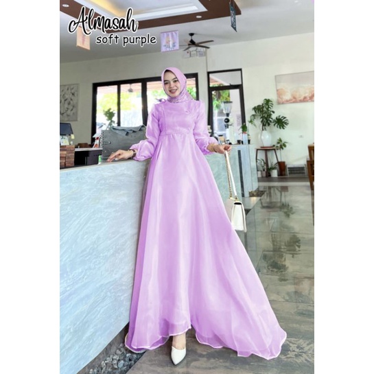 ALMASAH gamis kondangan gamis pesta muslimah