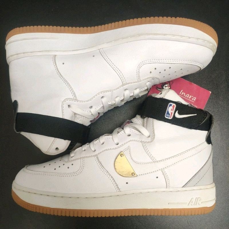 Sepatu Bekas AF1 High 07 LV8 NBA Pack White - Size 42