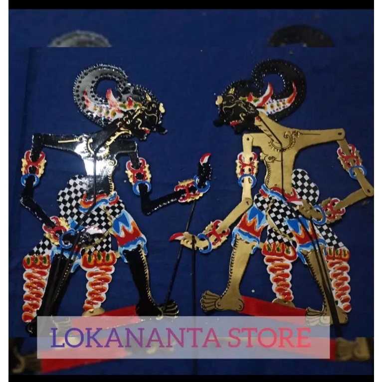 (BAYAR DITEMPAT) Wayang kulit kertas mainan Bima Bratasena Werkudara wrekudara jagal abilawa